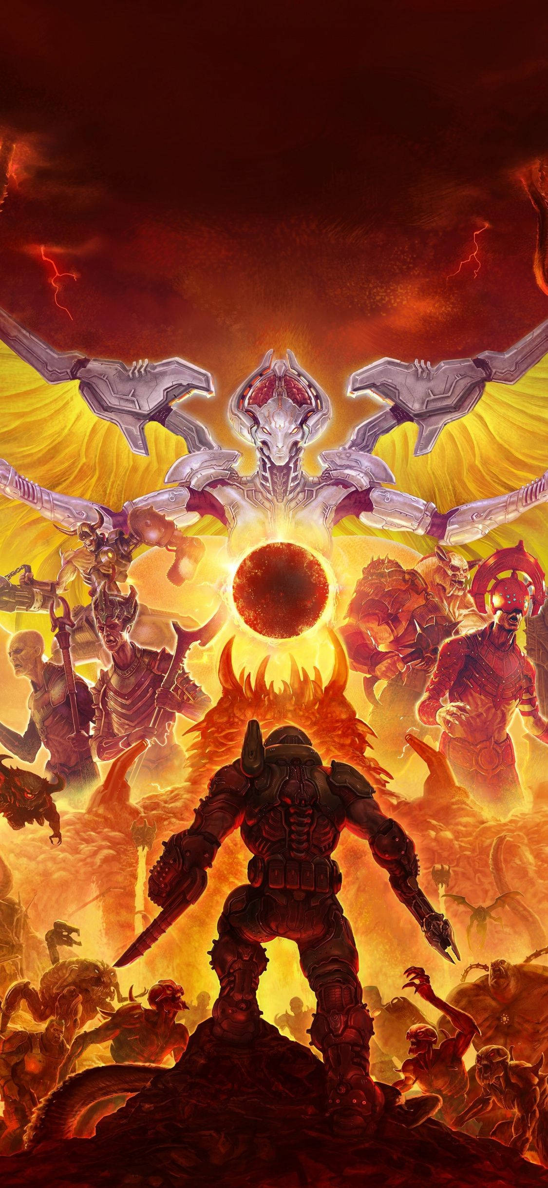Kjemp mot demonene i Doom Eternal Bakgrunner