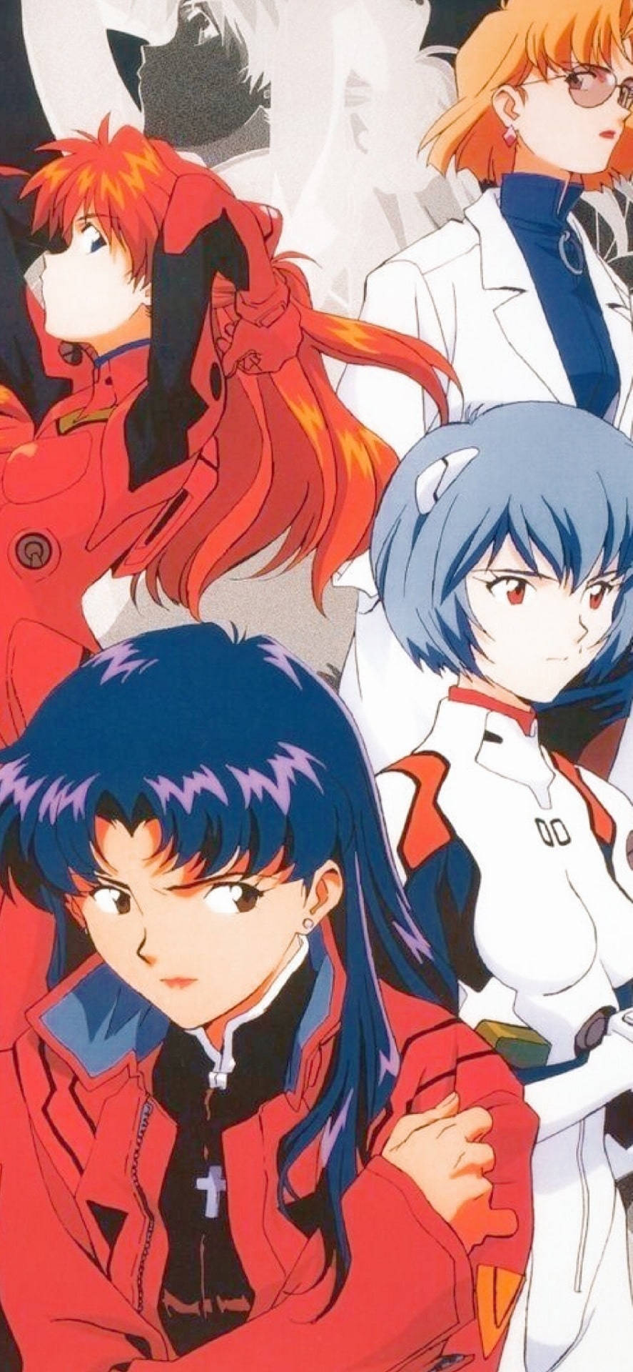 Kjenn kraften til Nerv med den nye Evangelion-telefonen. Bakgrunner
