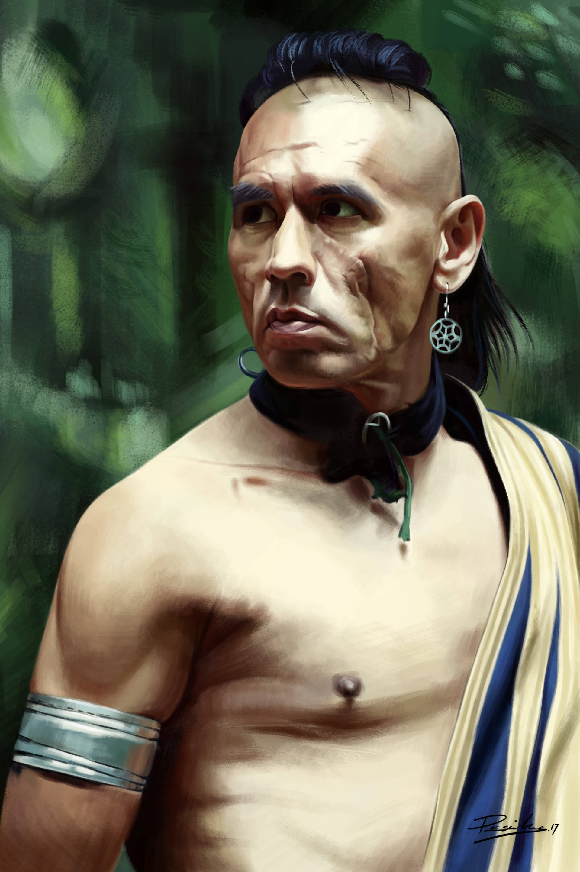 Kjente Skuespiller Wes Studi i den ikoniske filmen, The Last of The Mohicans Bakgrunner