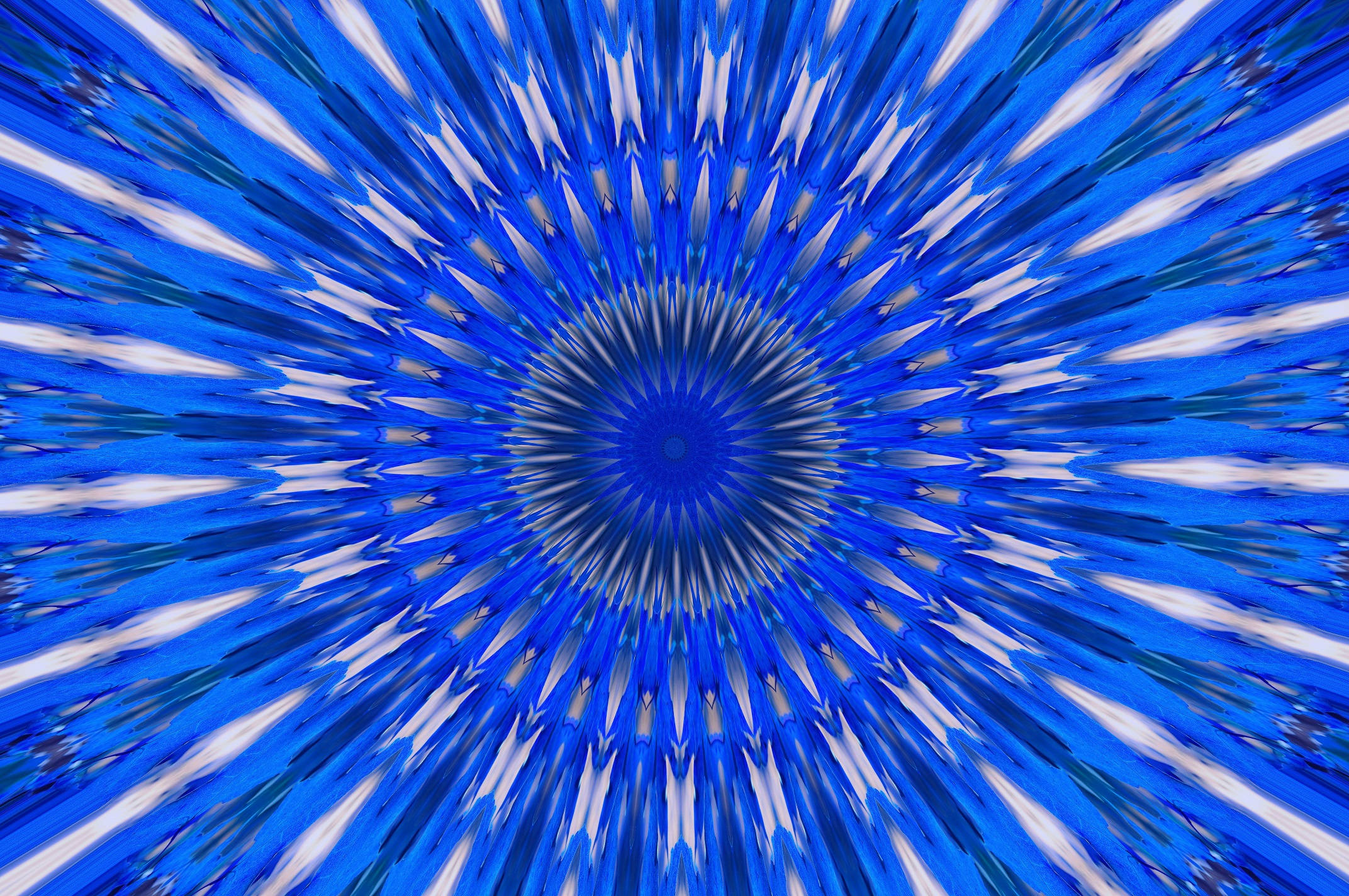 Kjølig blått kaleidoskop Bakgrunner