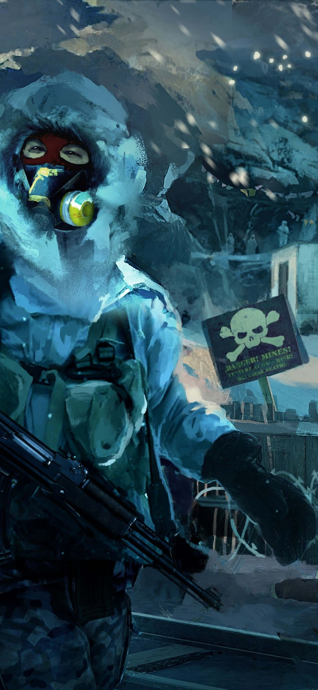 Kjør rett inn i hjertet av jungelen med Far Cry 4 på iPhone Xs Max Bakgrunner