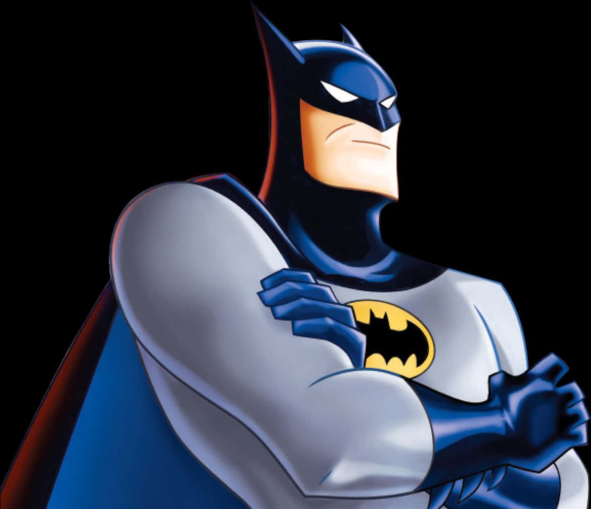 Klassisk animert Batman-positur Bakgrunner