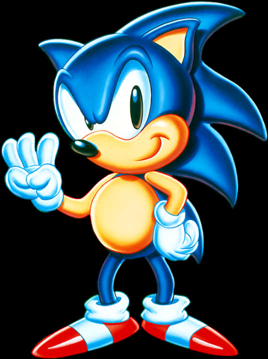Klassisk Sonic fredstegn Bakgrunner
