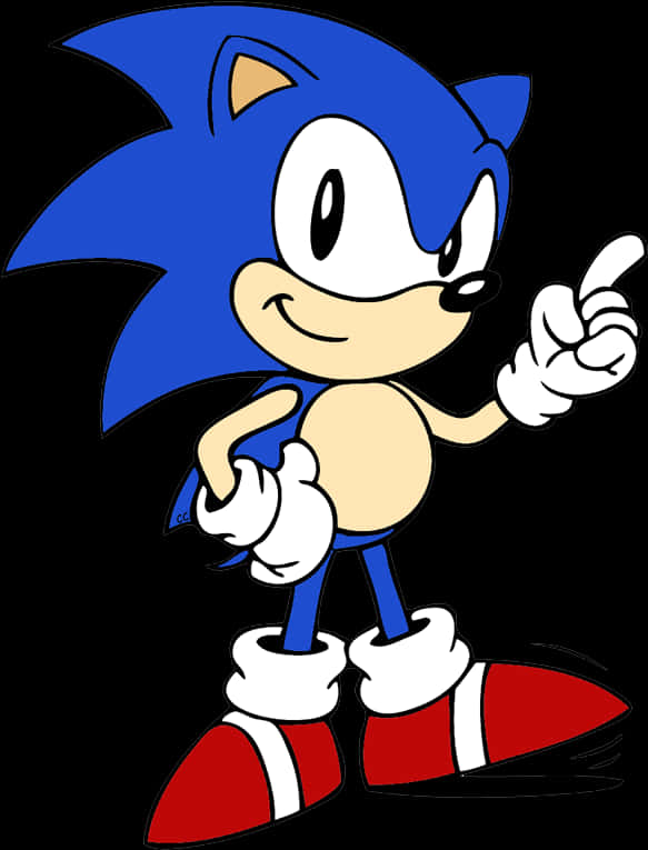 Klassisk Sonic peker Bakgrunner
