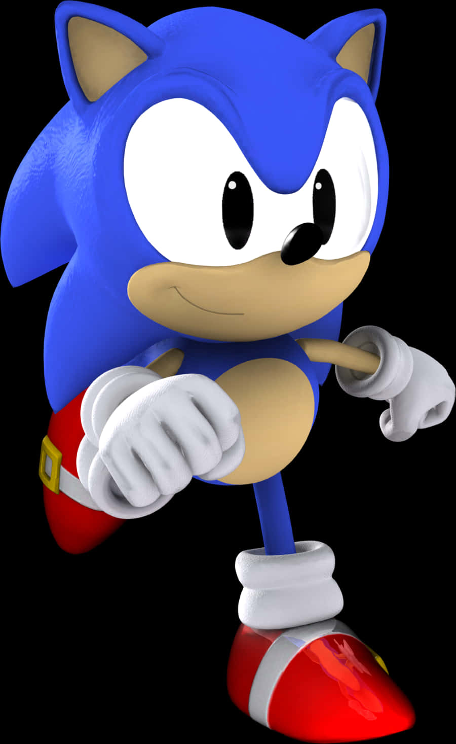Klassisk Sonic-positur Bakgrunner