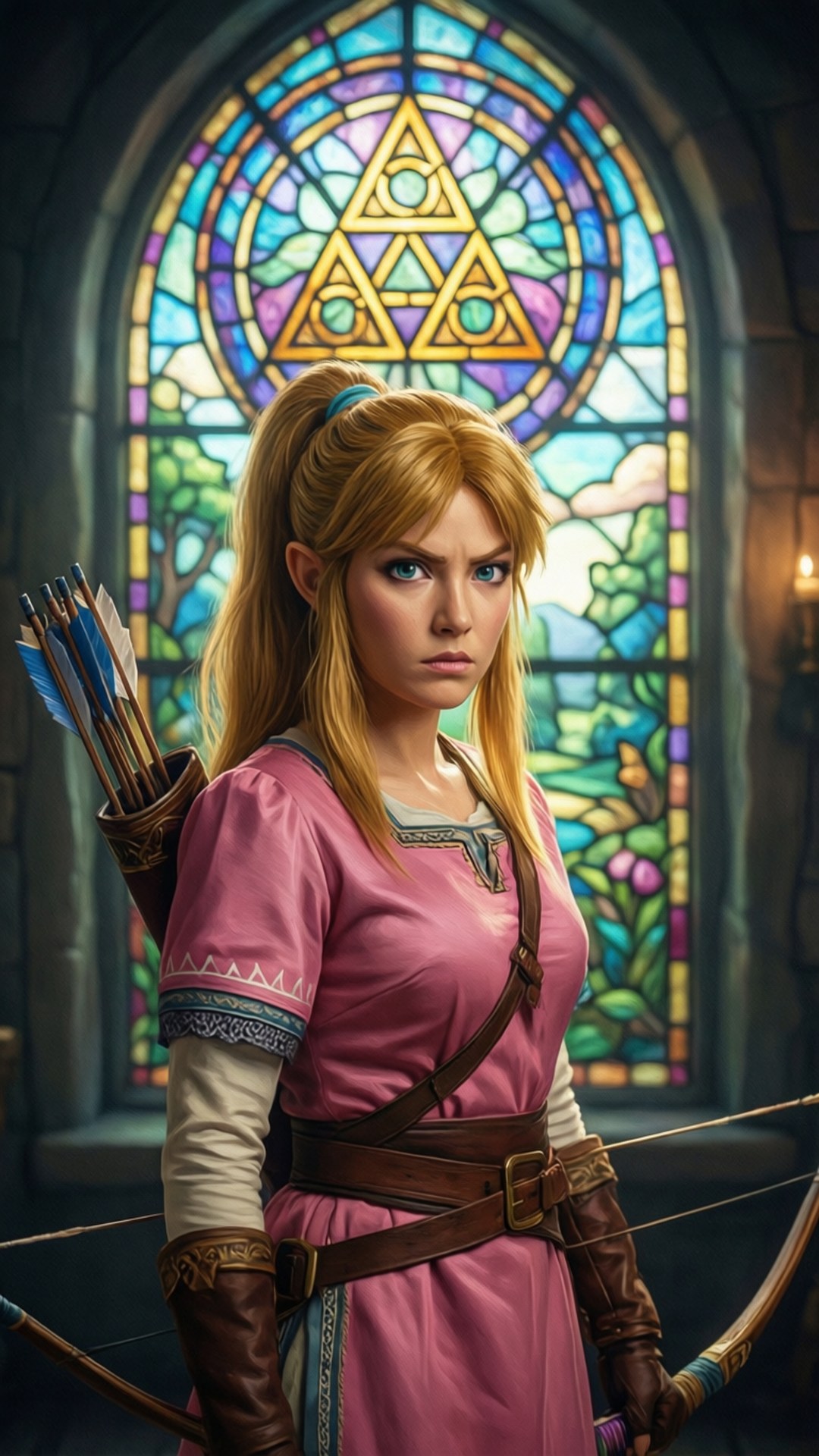 Klassisk Zelda-portrett Bakgrunner