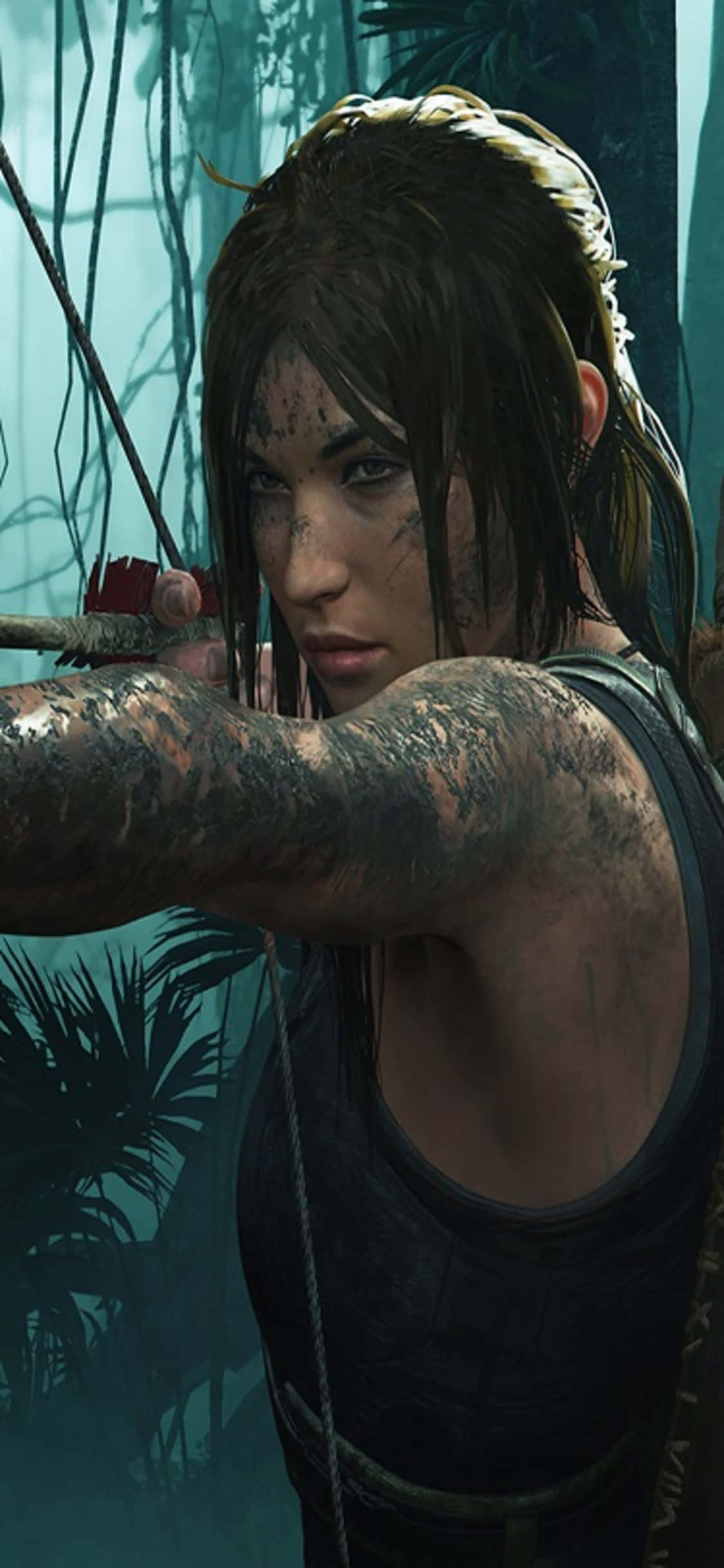 Klatr deg til topps i ditt eventyr med iPhone X Shadow of the Tomb Raider. Bakgrunner