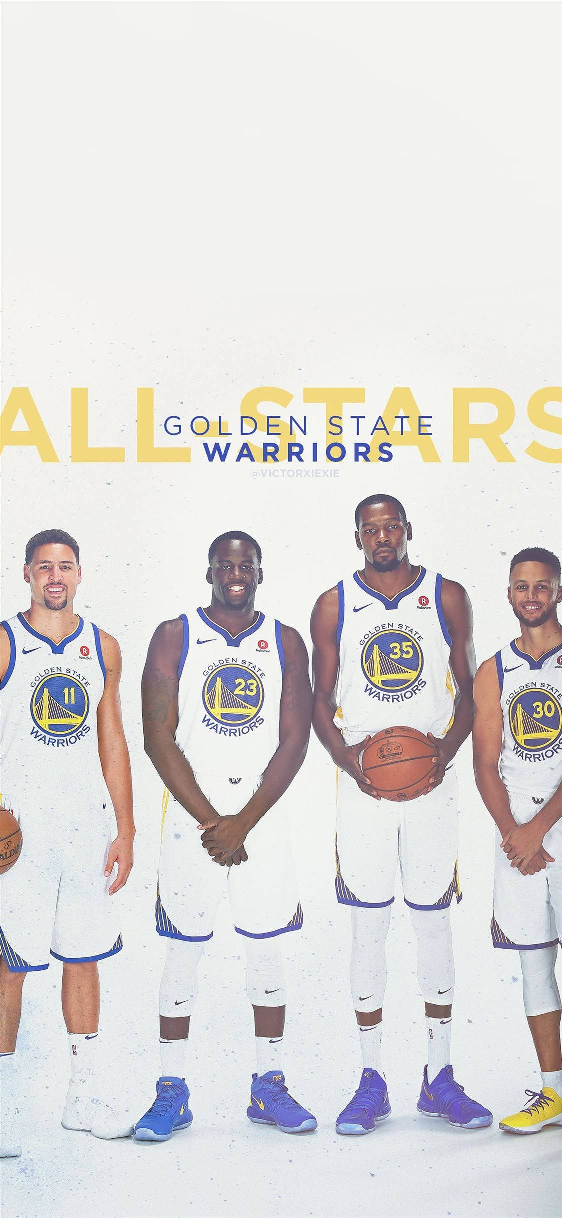 Klay Thompson GSW All-Stars Bakgrunner