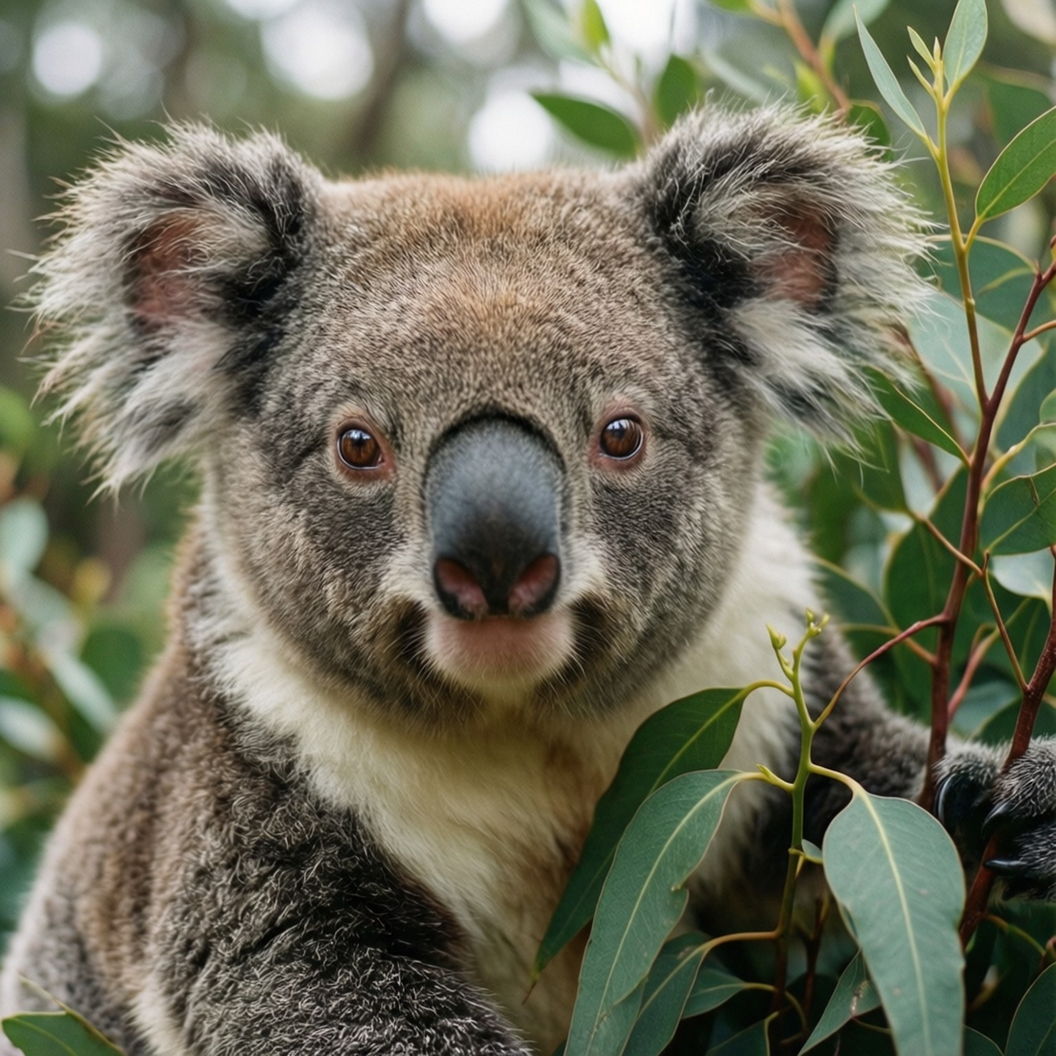 Koala i reservatet Bakgrunner
