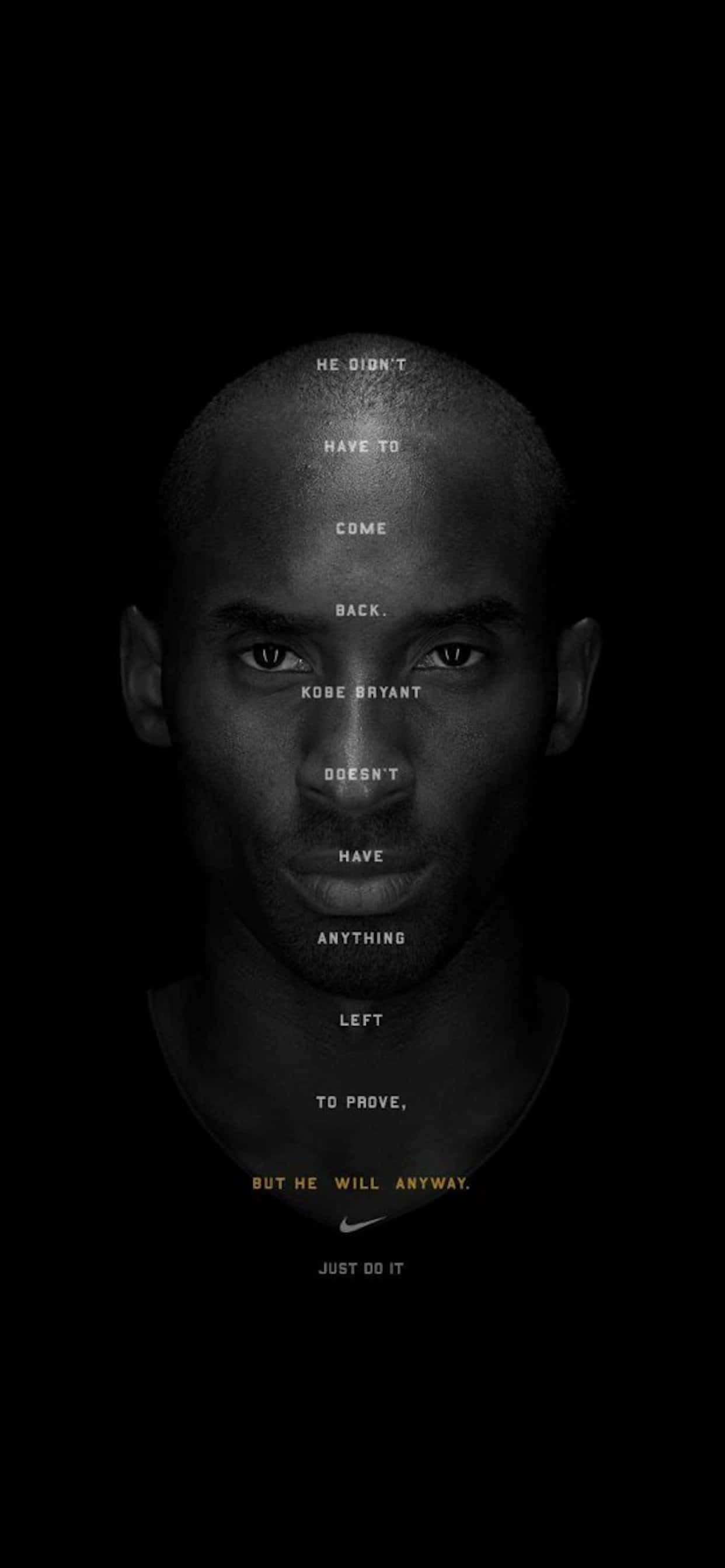 Kobe Bryant skyter et hoppskudd Bakgrunner