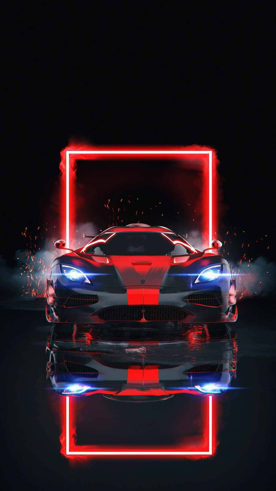 Koenigsegg One:1 iPhone-bil Bakgrunner