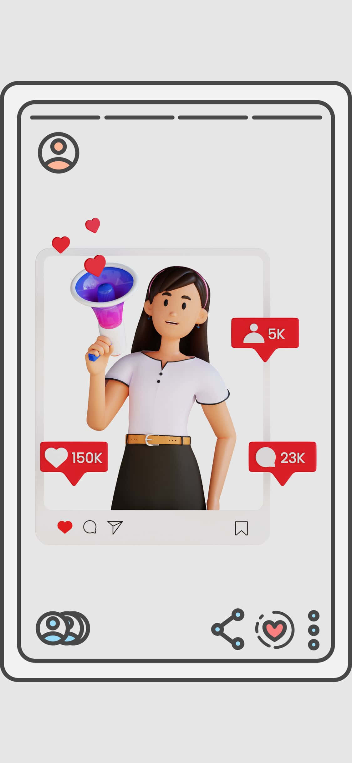 Kom i forkjöpet med den nyeste teknologien: iPhone X Social Bakgrunner