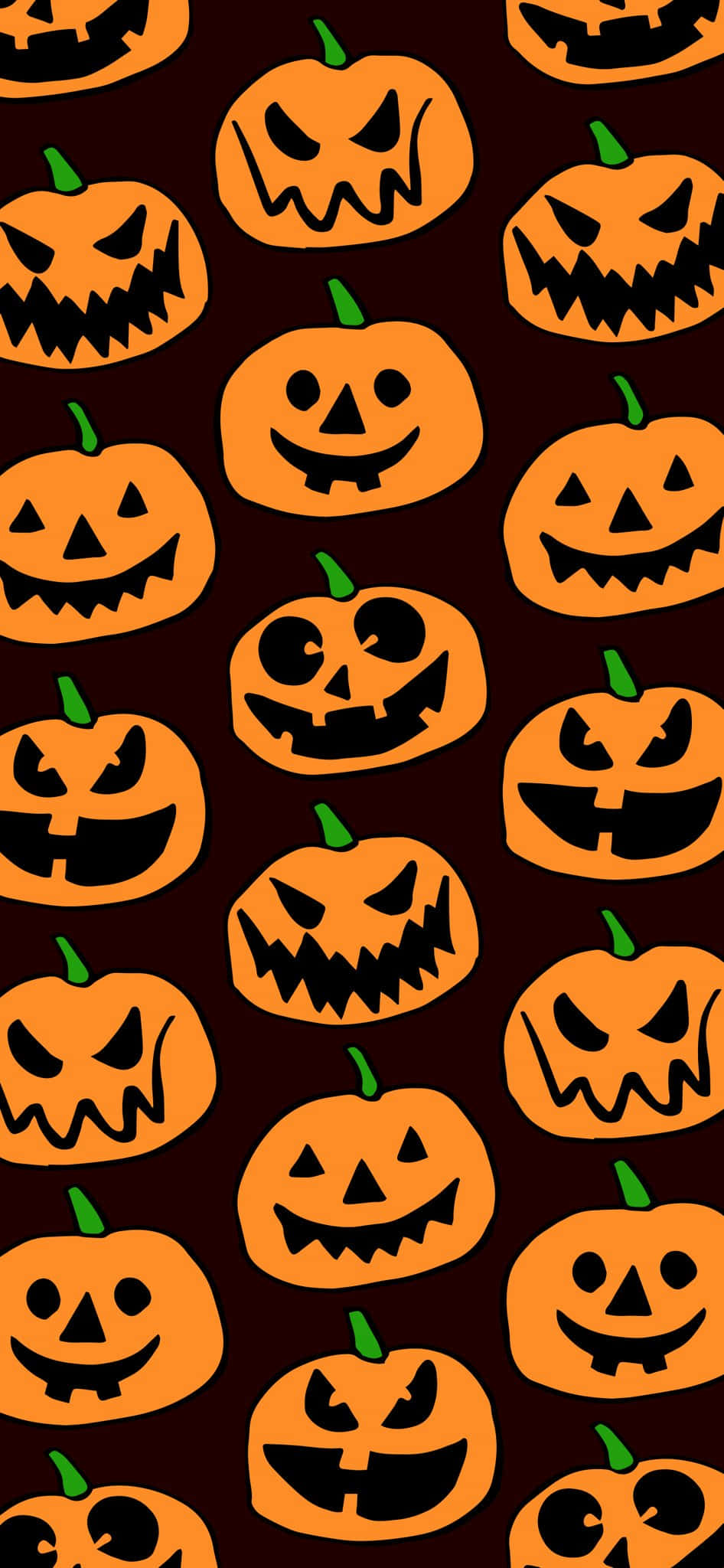 Kom i halloweenstemning med denne morsomme telefonbakgrunnen Bakgrunner