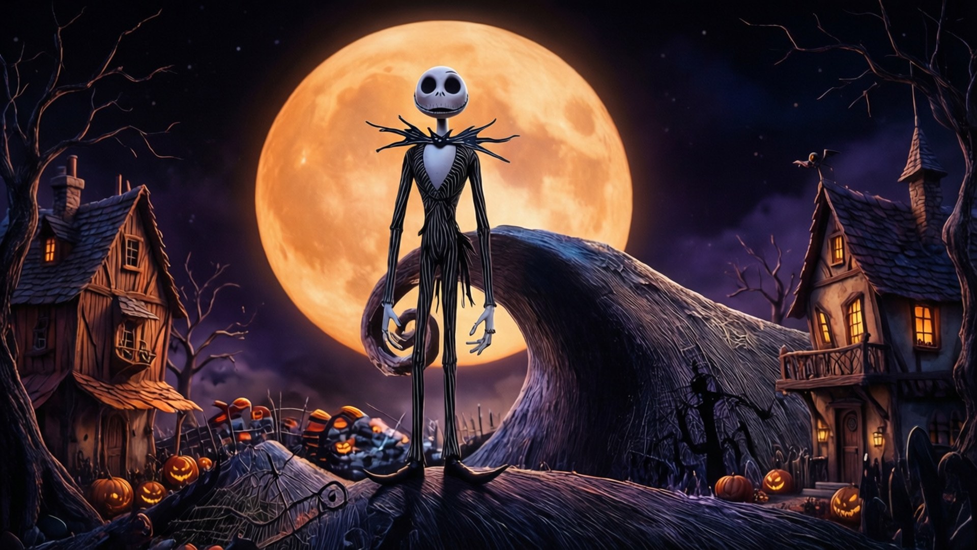 Kongen av Halloween-byen Bakgrunner