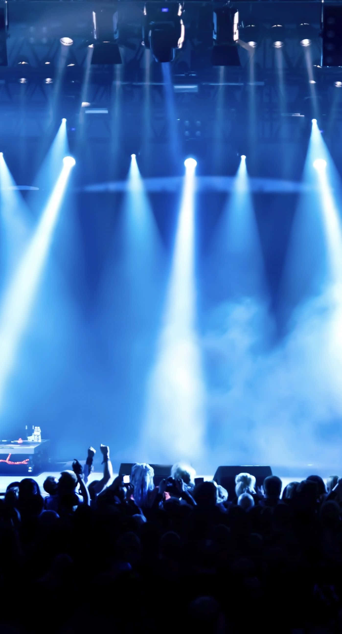 Konsertscene iPhone 7 Plus Live Bakgrunner