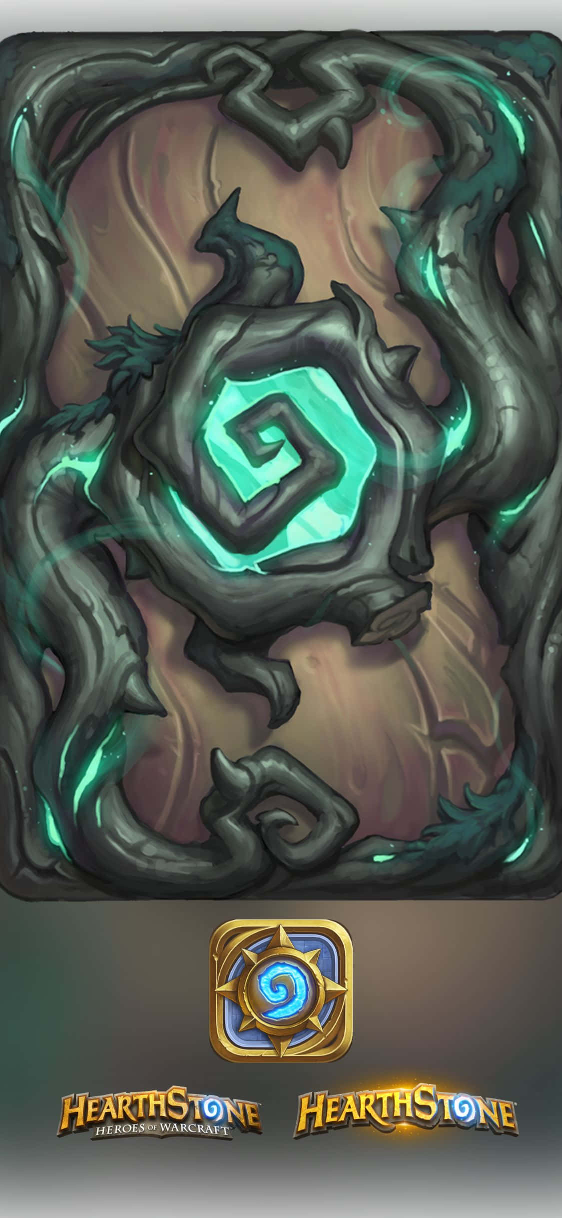 Kortbakside-design iPhone XS Hearthstone-bakgrunn Bakgrunner