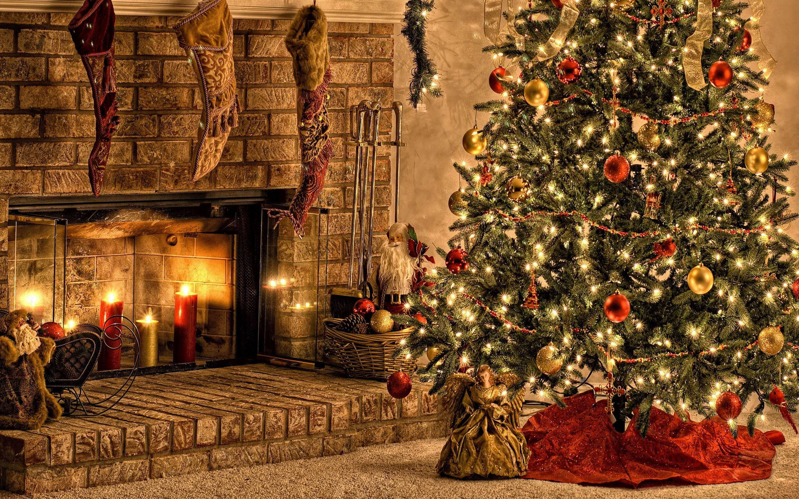 Koselig julestemning Bakgrunner