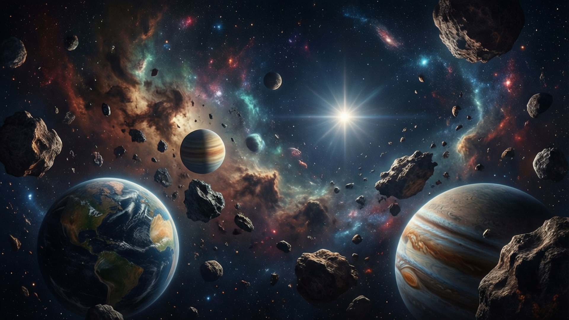 Kosmisk reise Bakgrunner