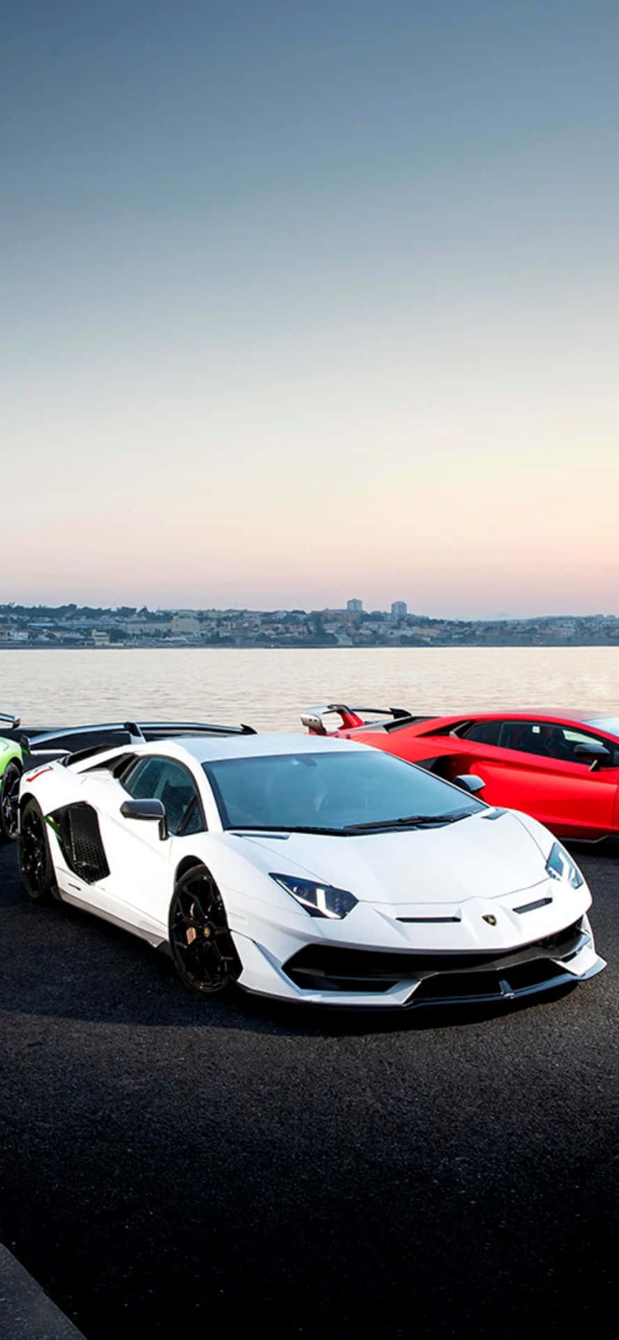 Kraft og Stil - Pixel 3XL Lamborghini Bakgrunner