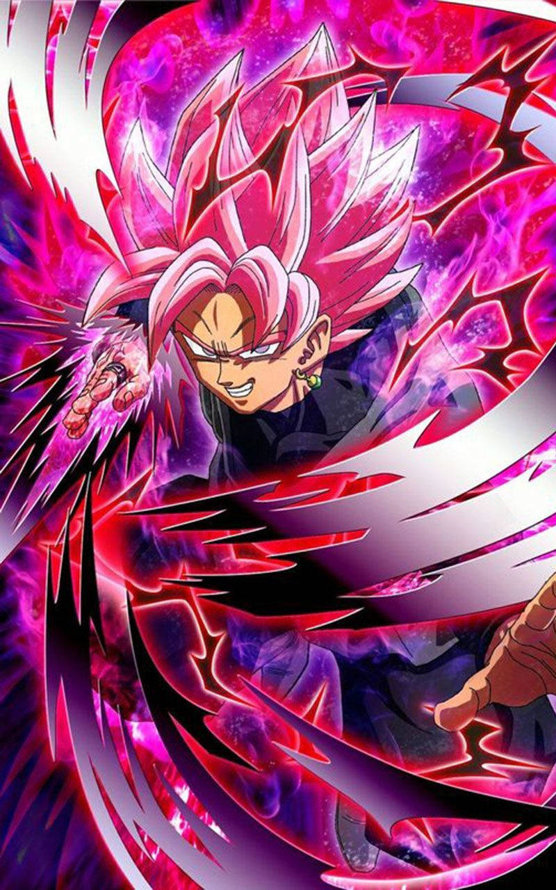 Kjempende Black Goku-telefon