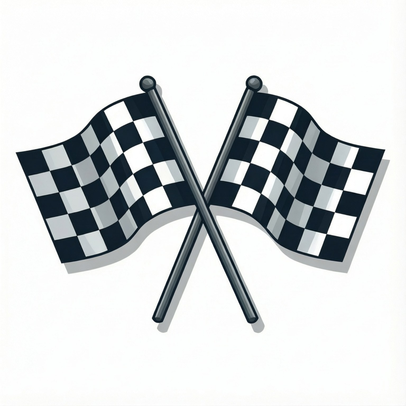 Kryssede flagg Bakgrunner