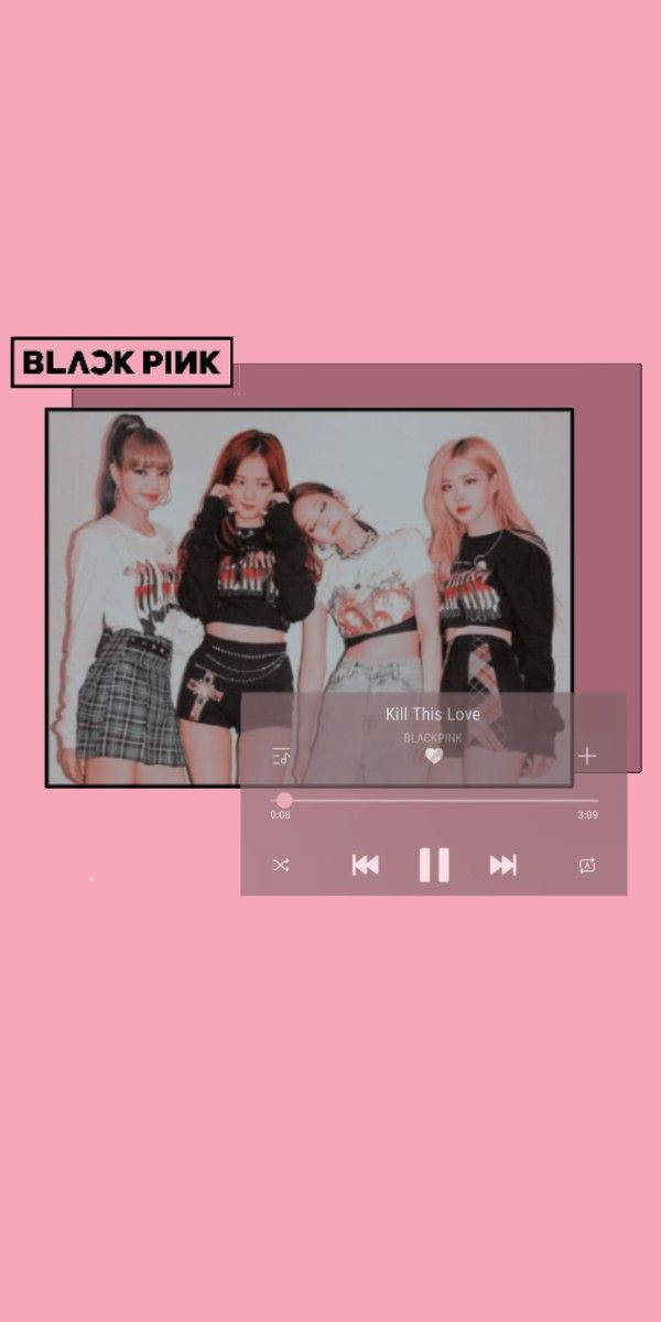 KTL Blackpink-estetikk Bakgrunner