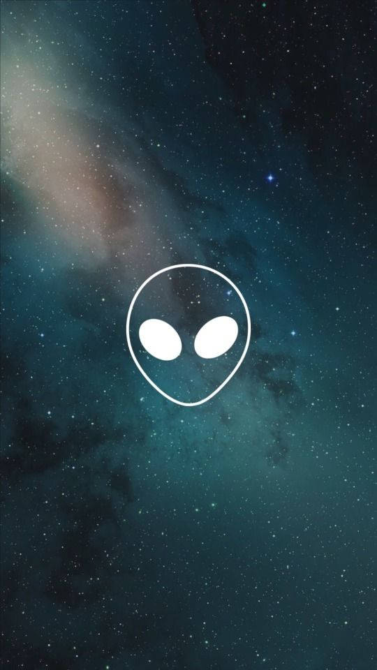 Kul alienkontur Bakgrunner