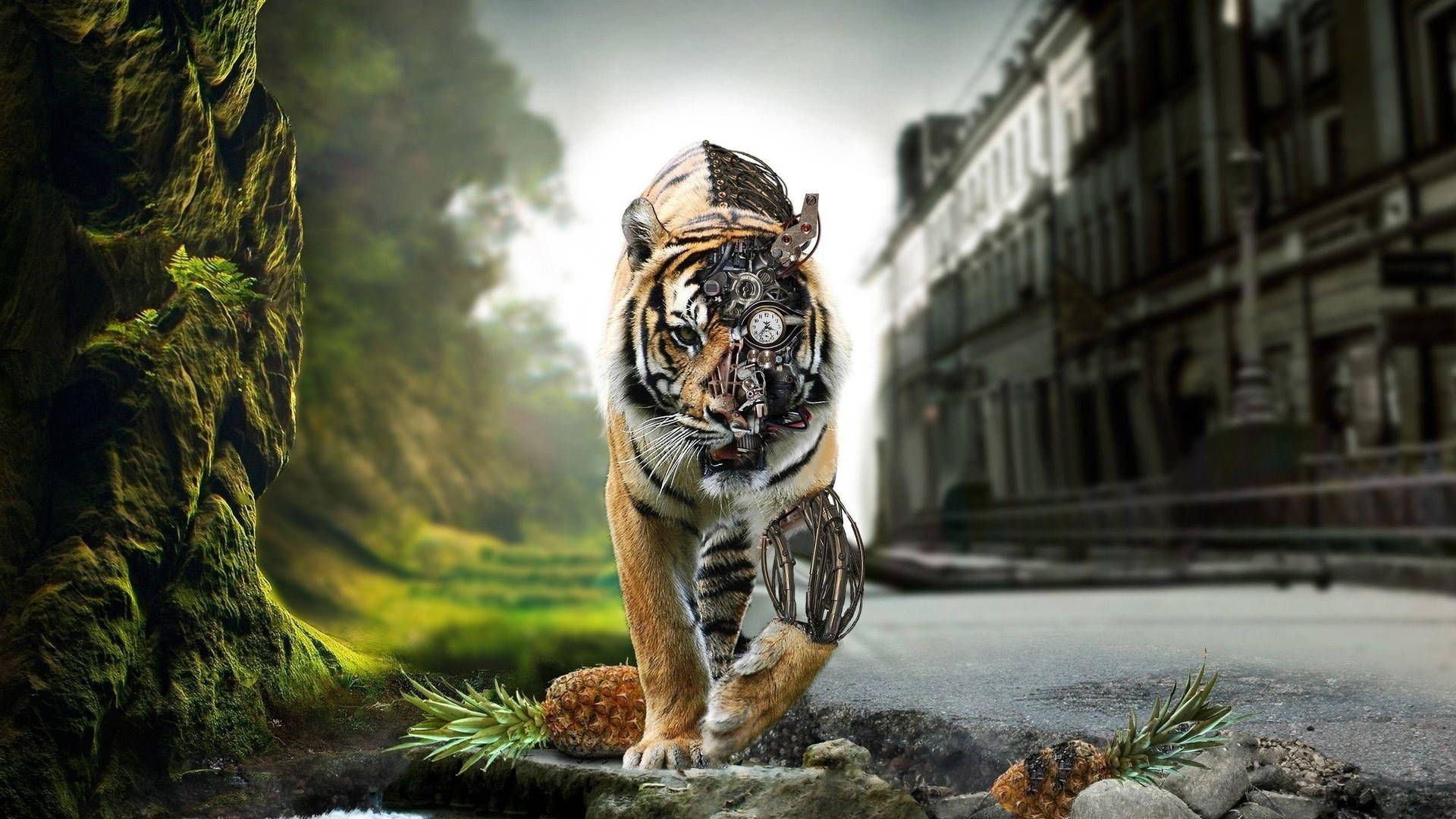 Kul Android Tiger-fusjon