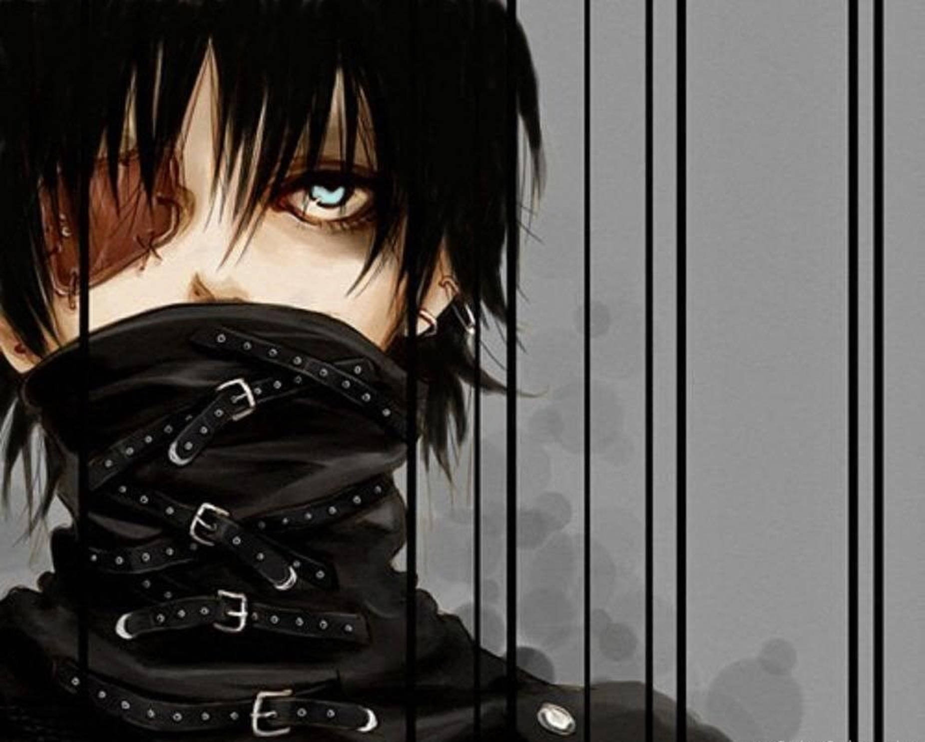 Kul anime-gutt PFP Tokyo Ghoul Bakgrunner