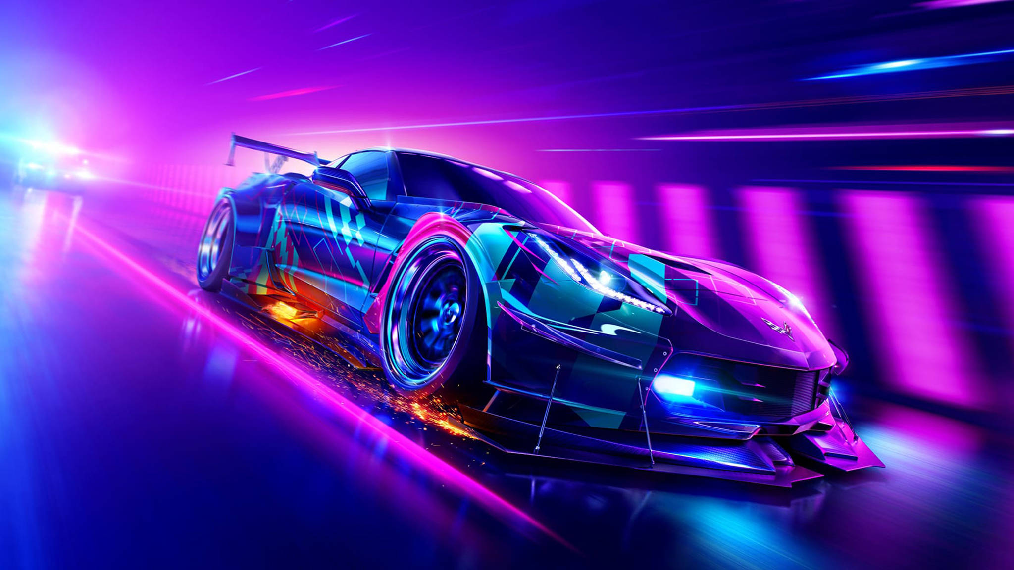 Kul bil Chevrolet Corvette Bakgrunner
