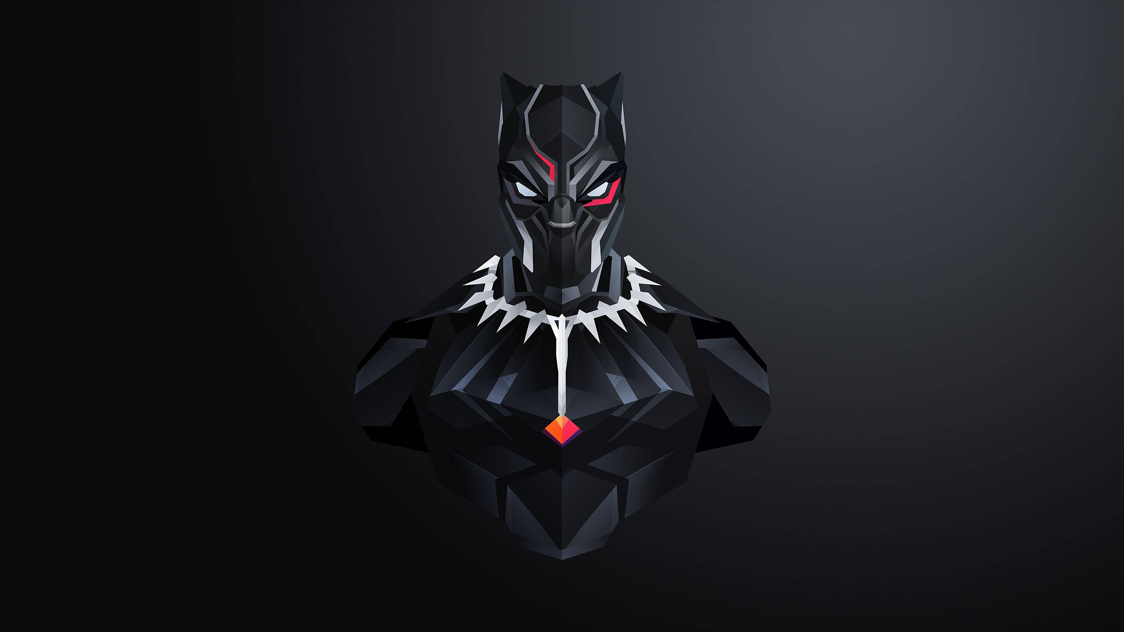 Kul Black Panther-bakgrunn Bakgrunner