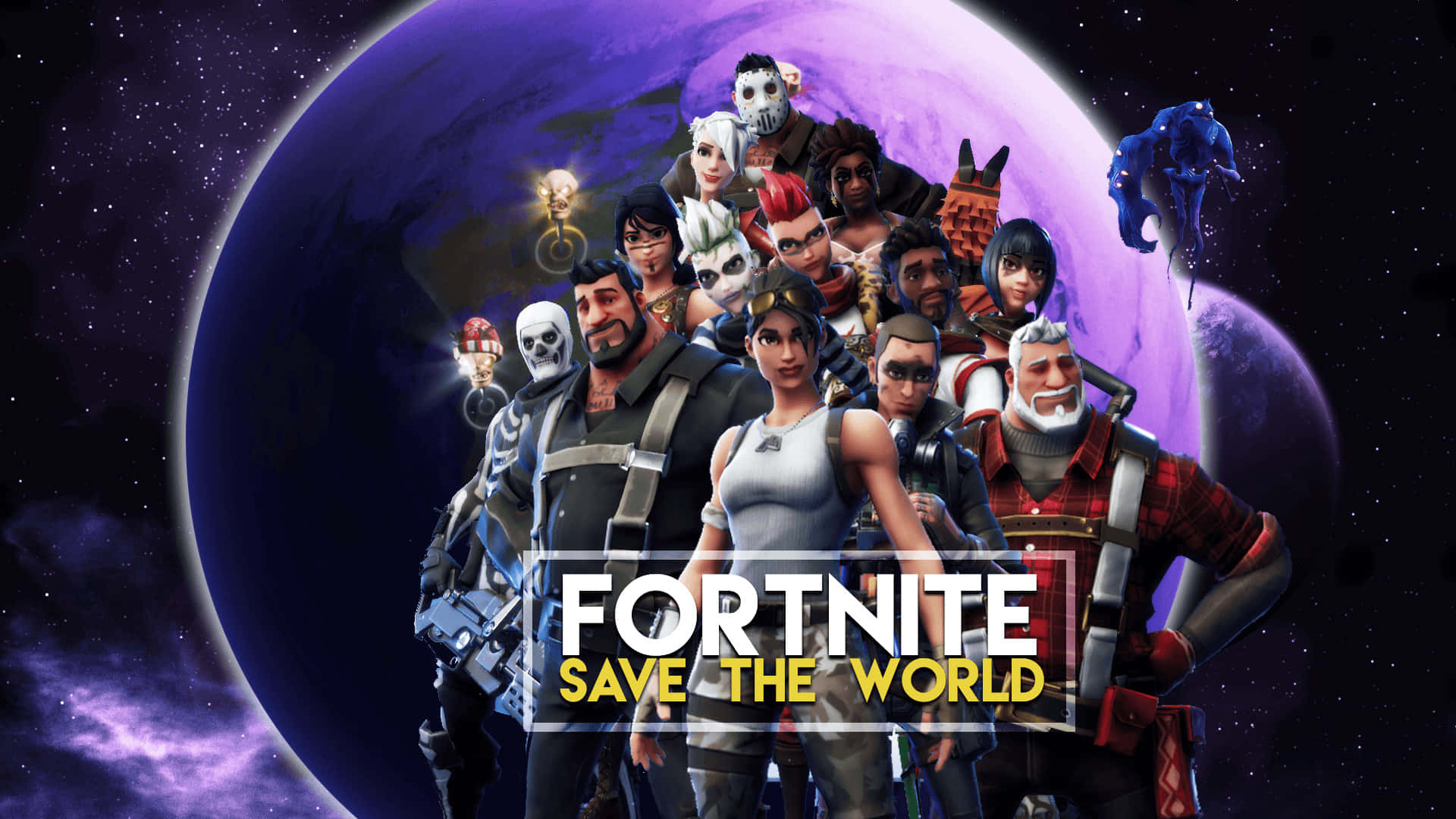 Kul Fortnite-bakgrunn Bakgrunner