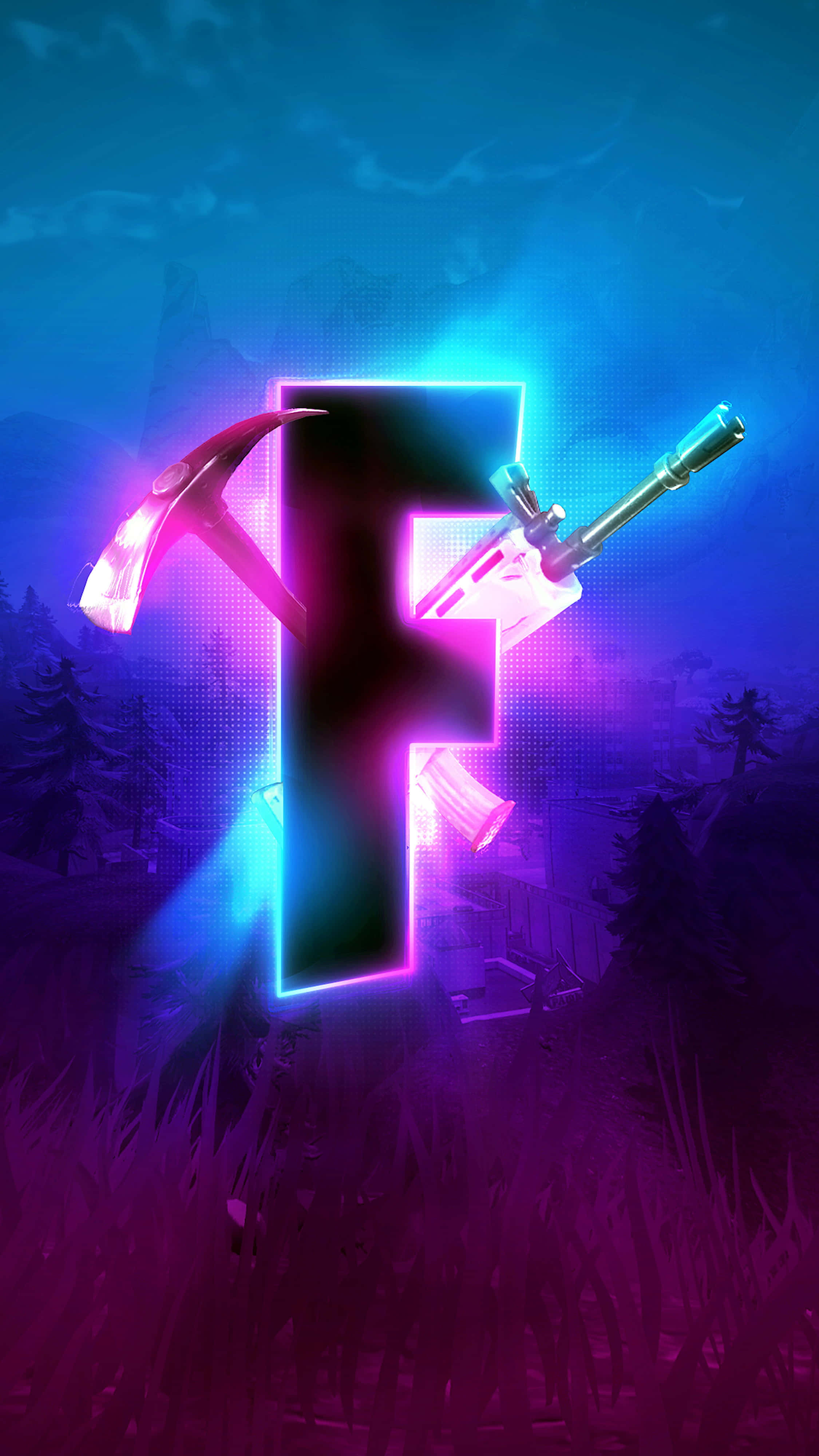 Kul Fortnite-bakgrunn Bakgrunner