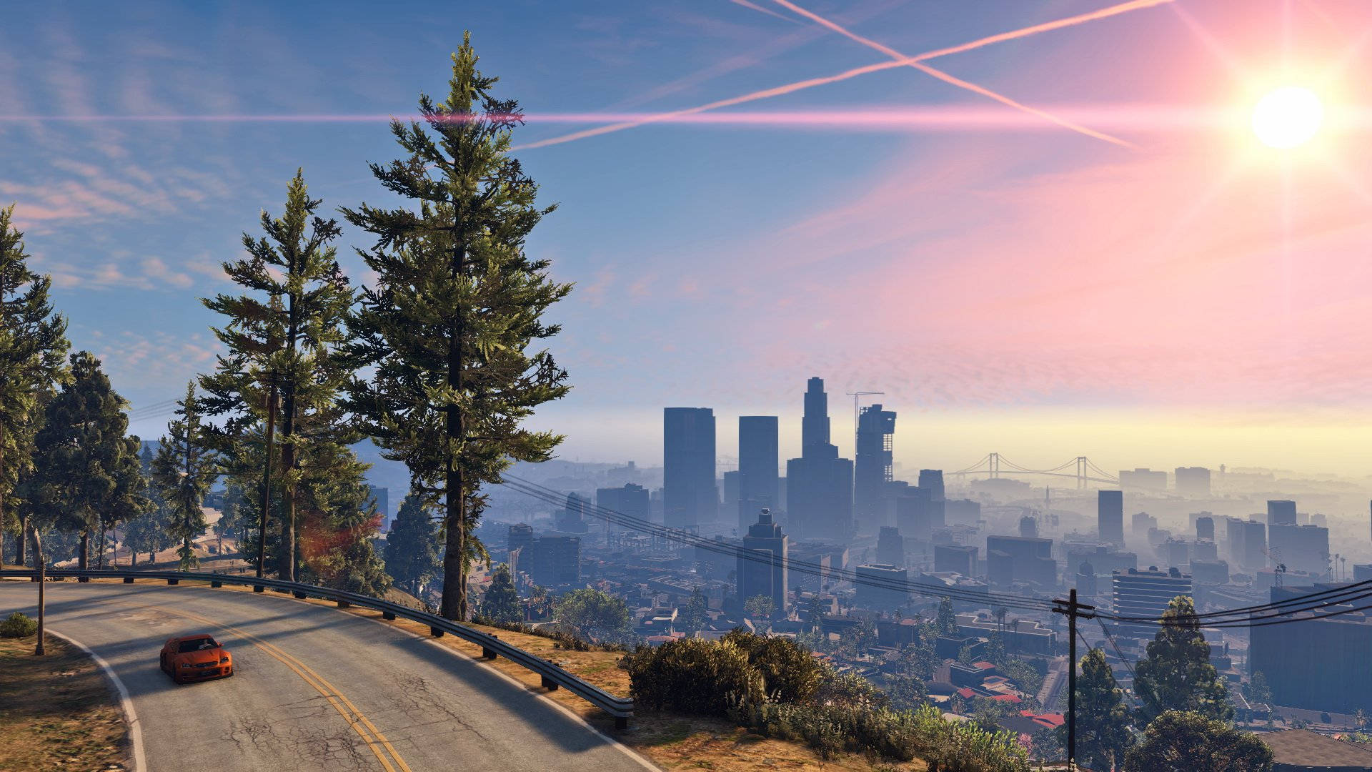 Kul GTA rolig morgen Bakgrunner