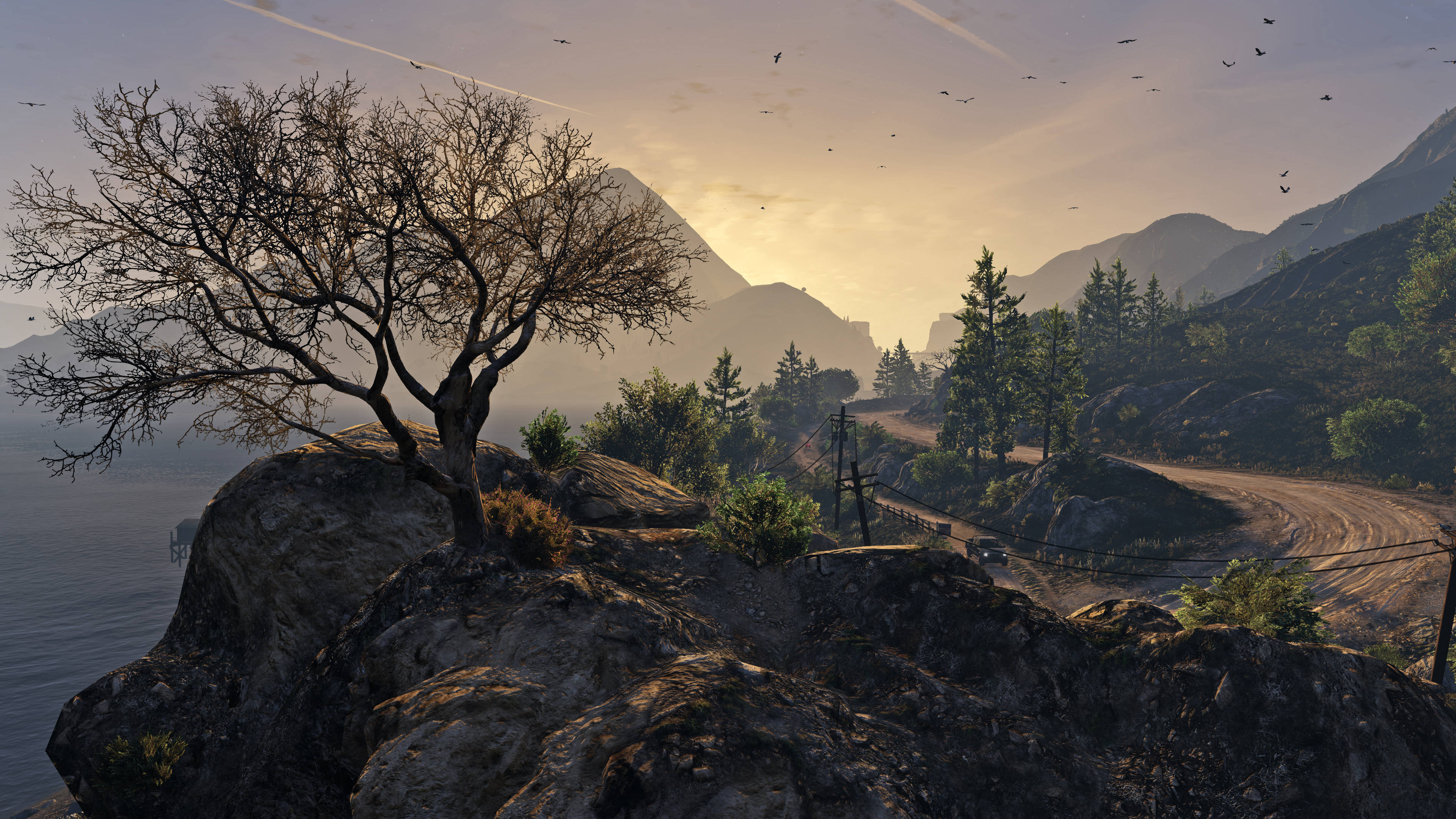 Kul GTA-vei i fjellet Bakgrunner