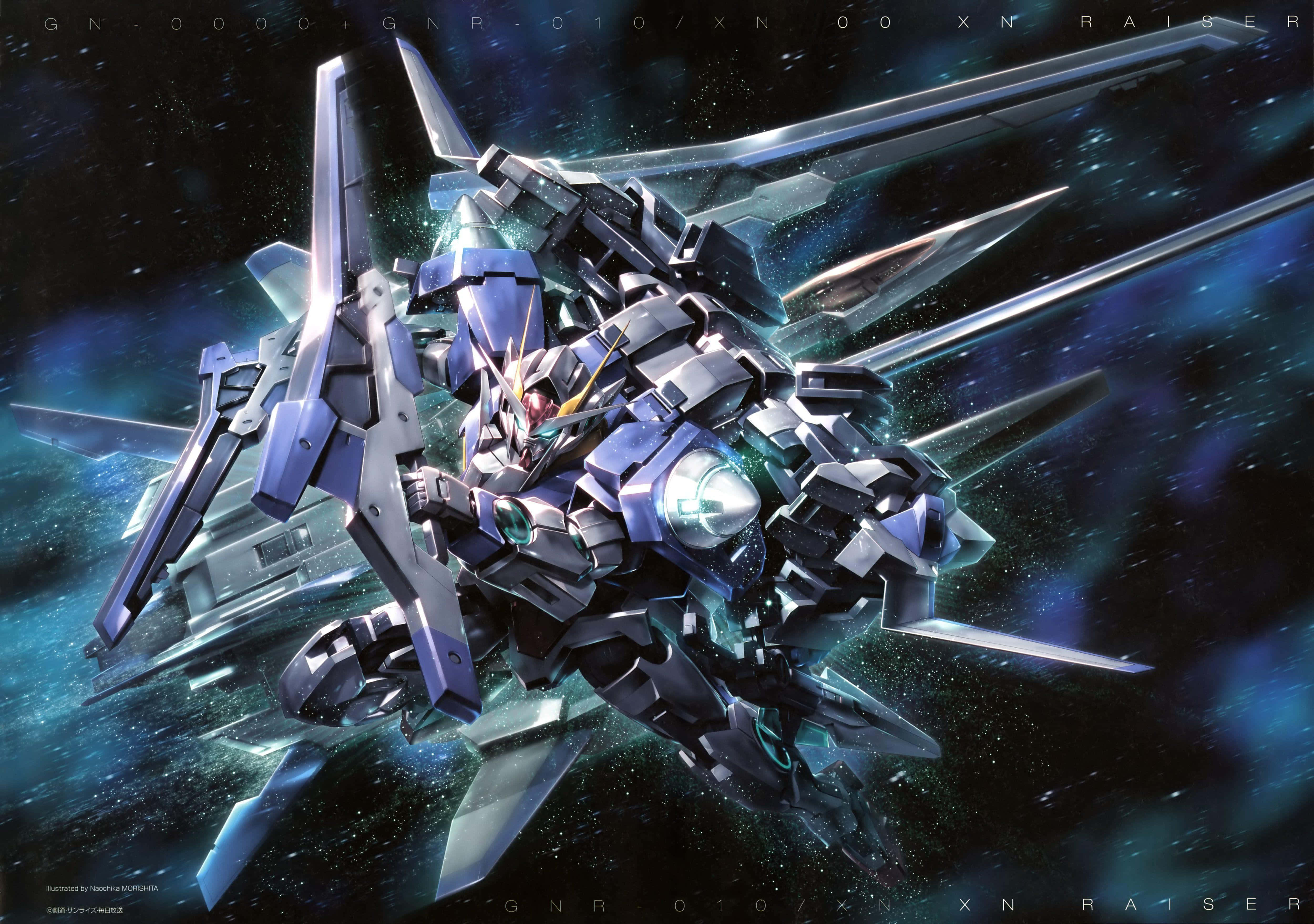 Kul Gundam-skrivebord Bakgrunner