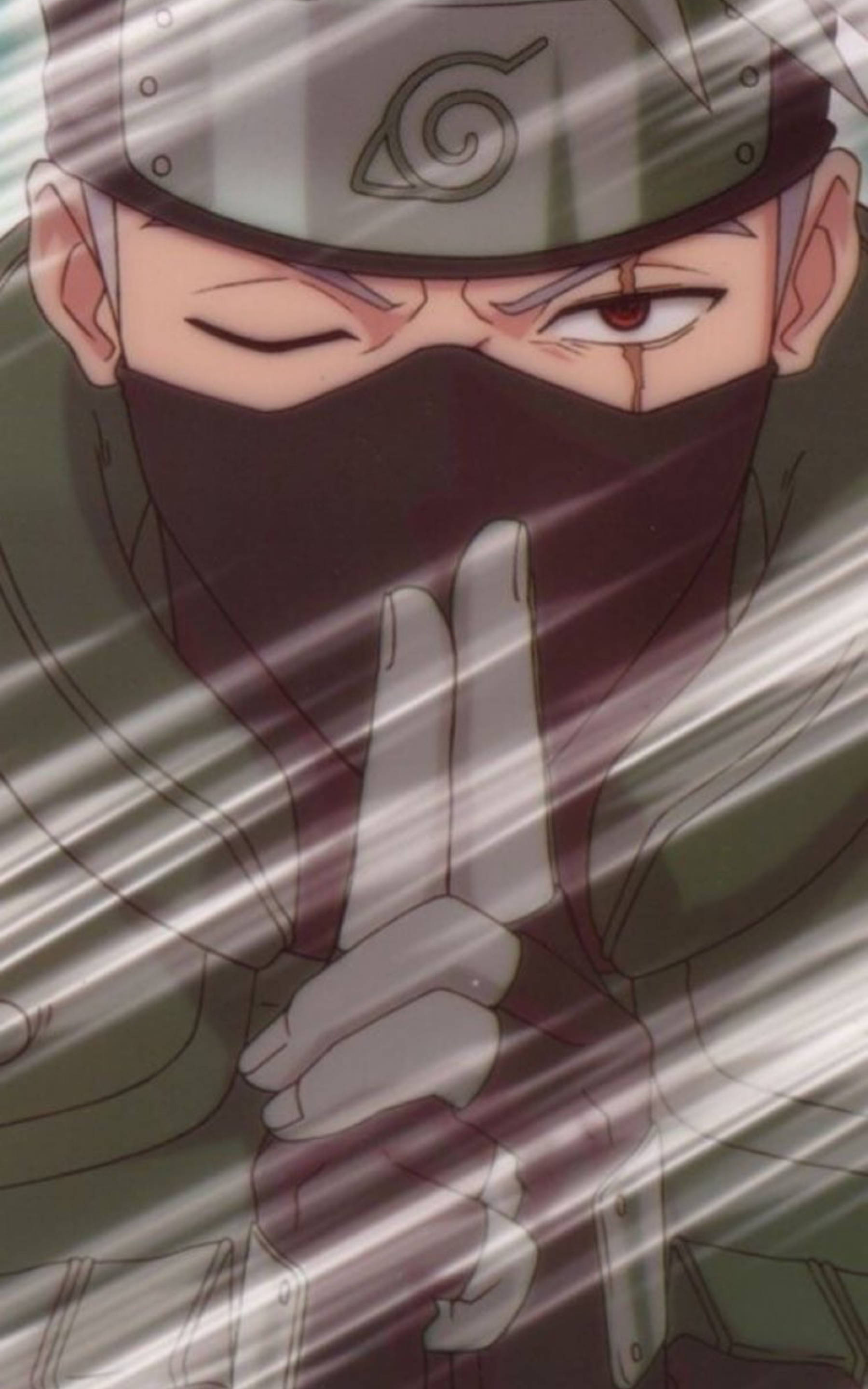 Kul Kakashi i ninjamodus Bakgrunner