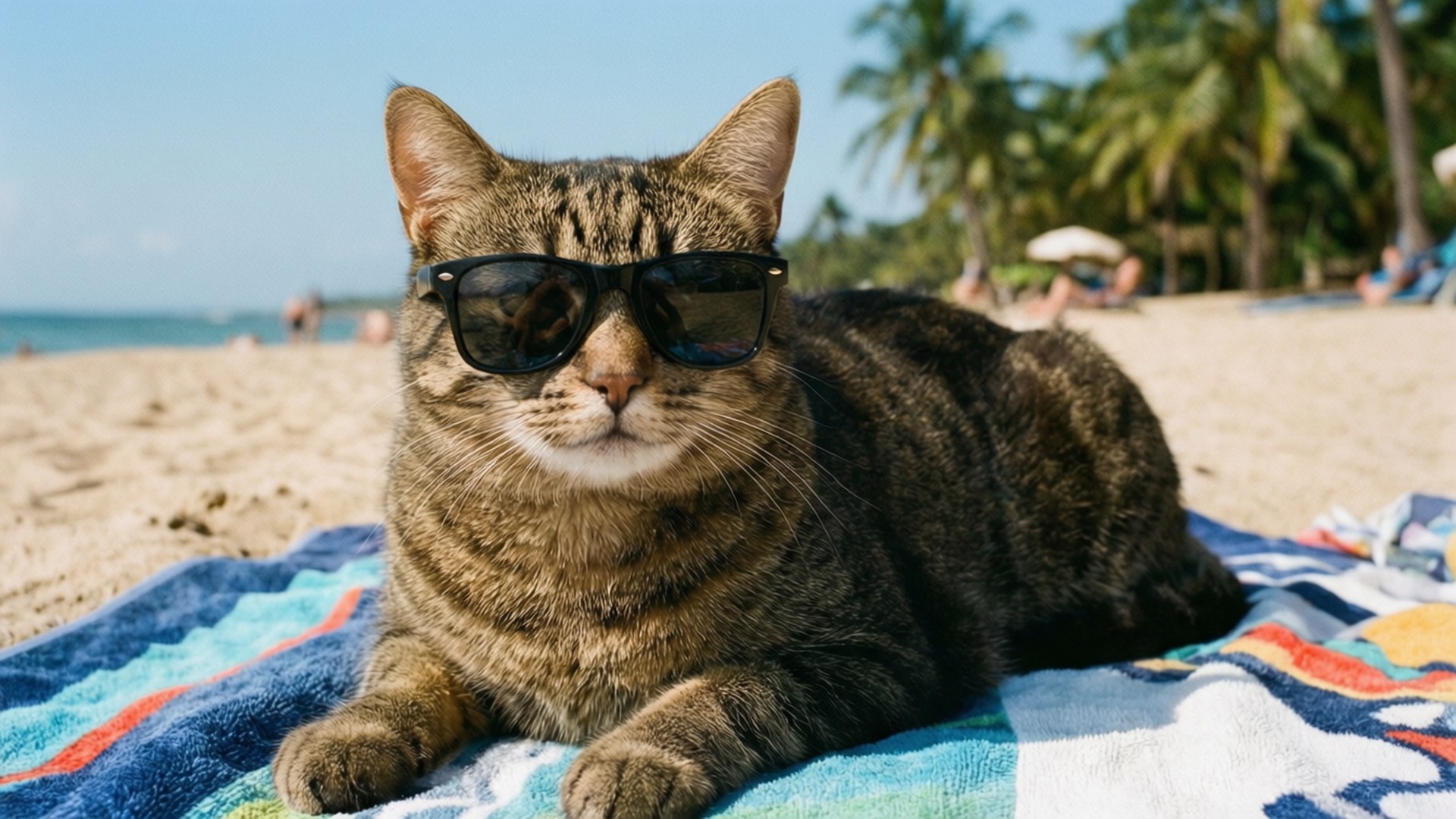 Kul Katt Sommer Bakgrunner