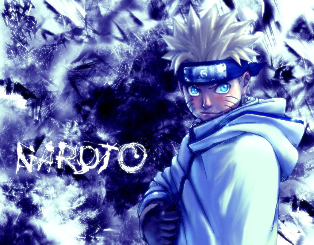 Kul Naruto blå estetikk — Kult naruto GIF Bakgrunner