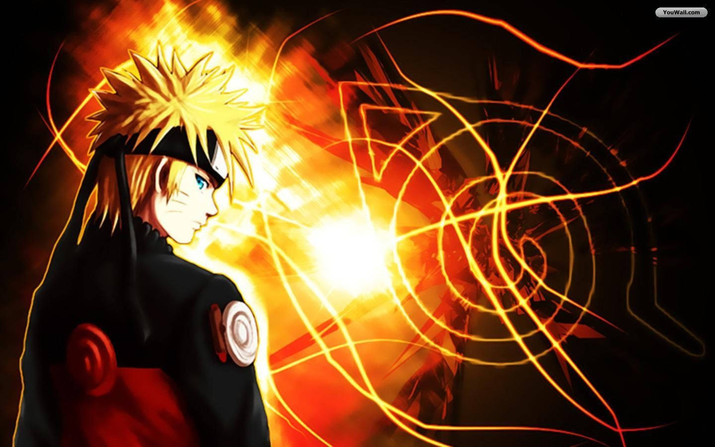Kul Naruto gullestetisk kunst Bakgrunner