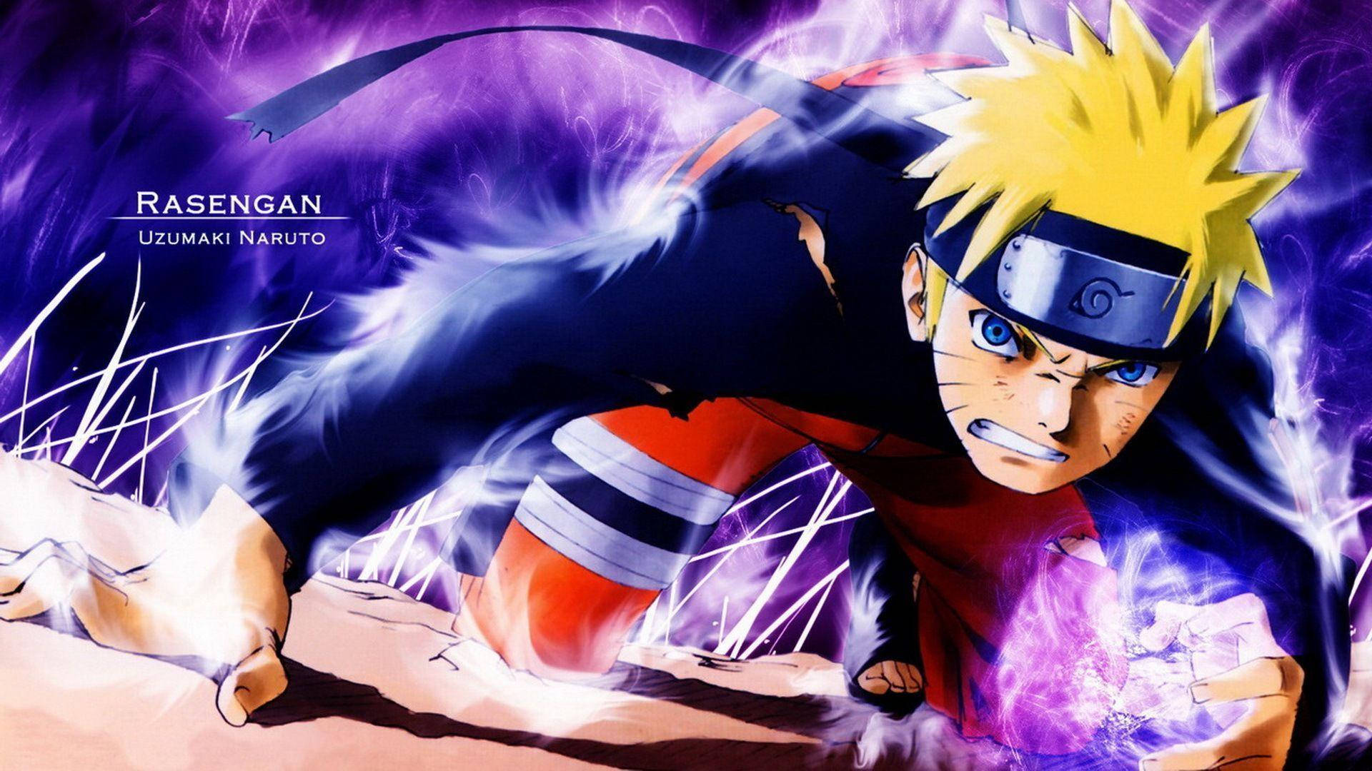 Kul Naruto Rasengan-kunst Bakgrunner