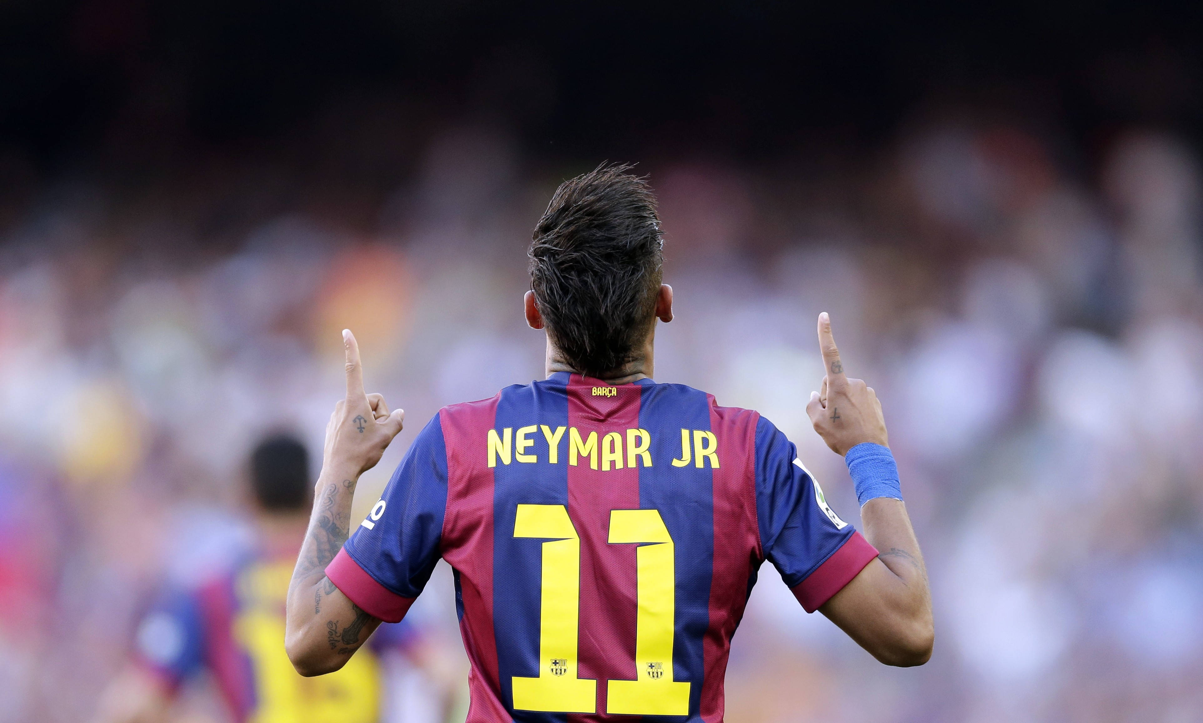 "Kul Neymar Jr i sin #11-drakt med selvtillit" Bakgrunner