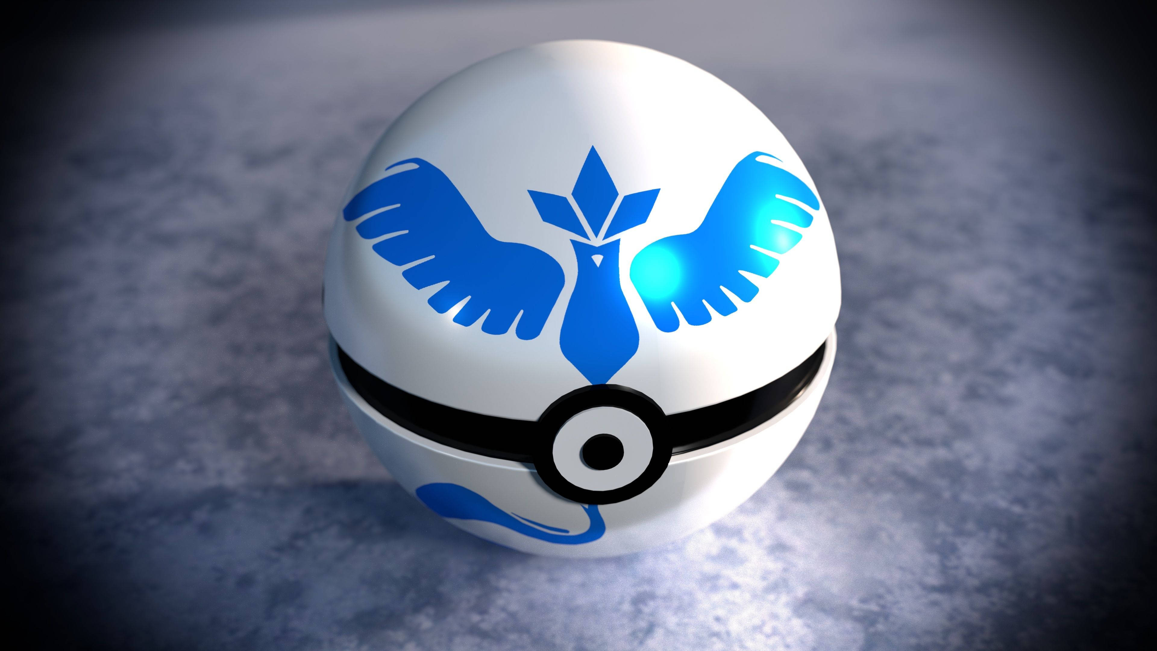 Kul Pokémon-drage Pokeball Bakgrunner