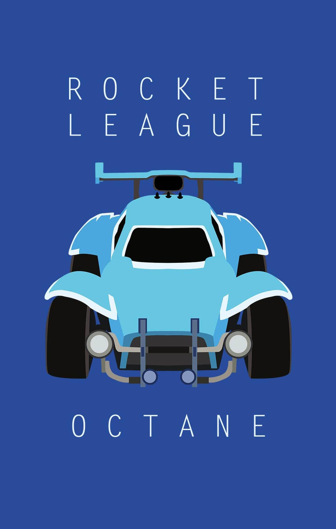Kul Rocket League Octane-bil Bakgrunner