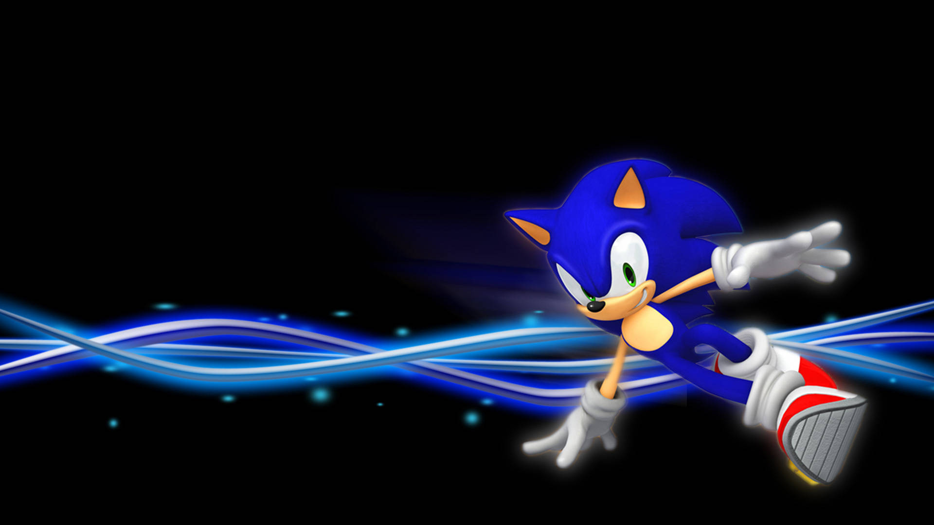 Kul Sonic the hedgehog som tar et dristig sprang Bakgrunner