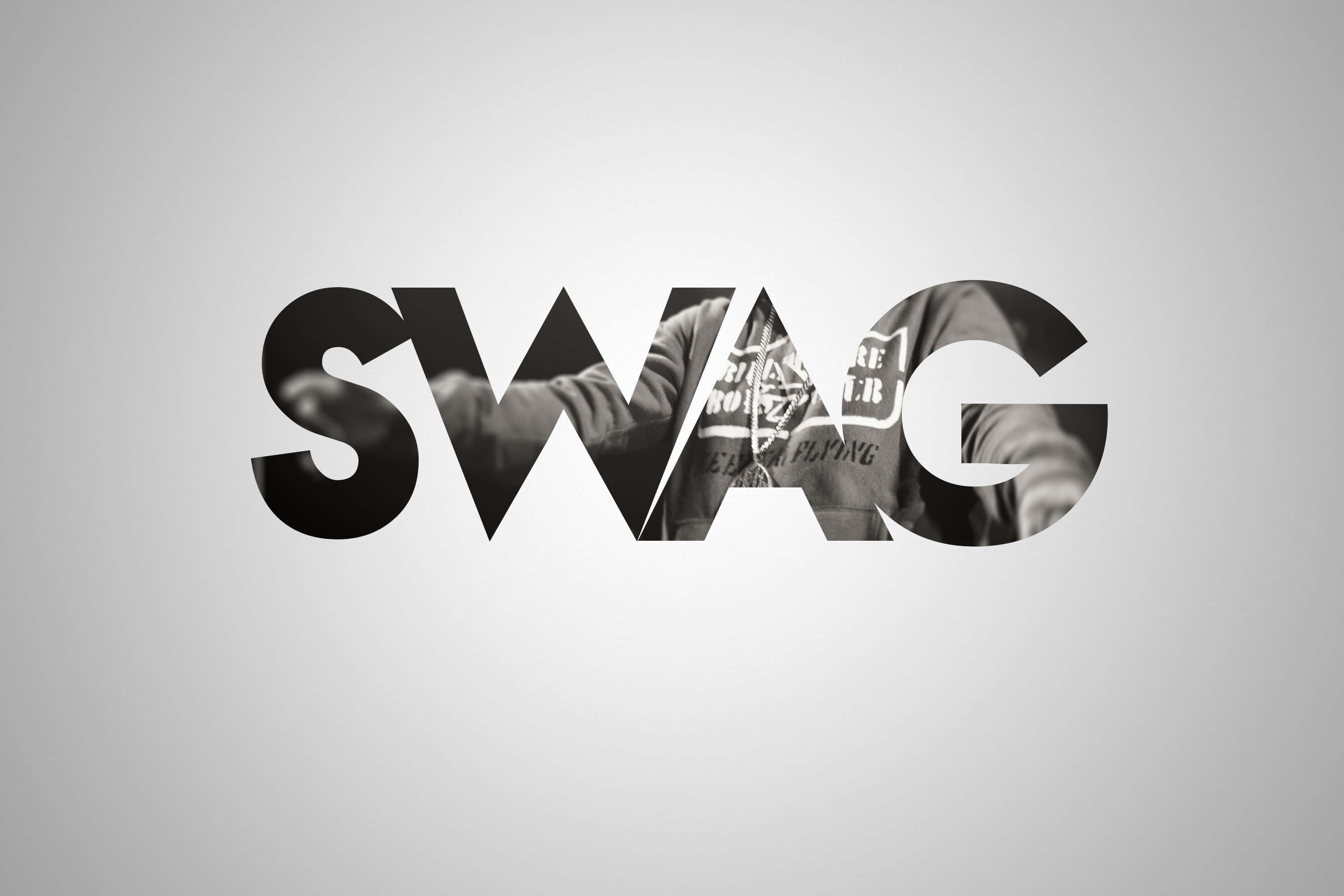 Kul Swag-typografi Bakgrunner
