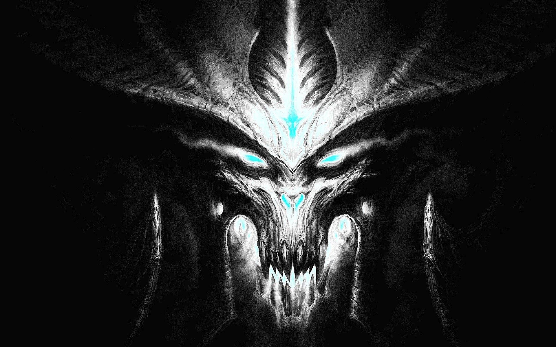 Kul tegning Diablo Bakgrunner