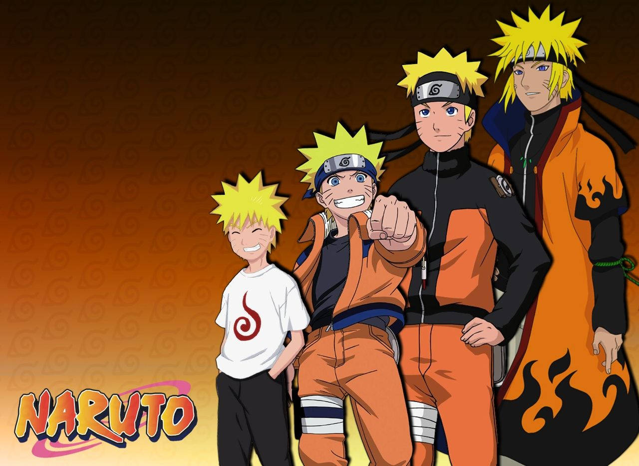 Kul utvikling av Naruto-karakteren Bakgrunner