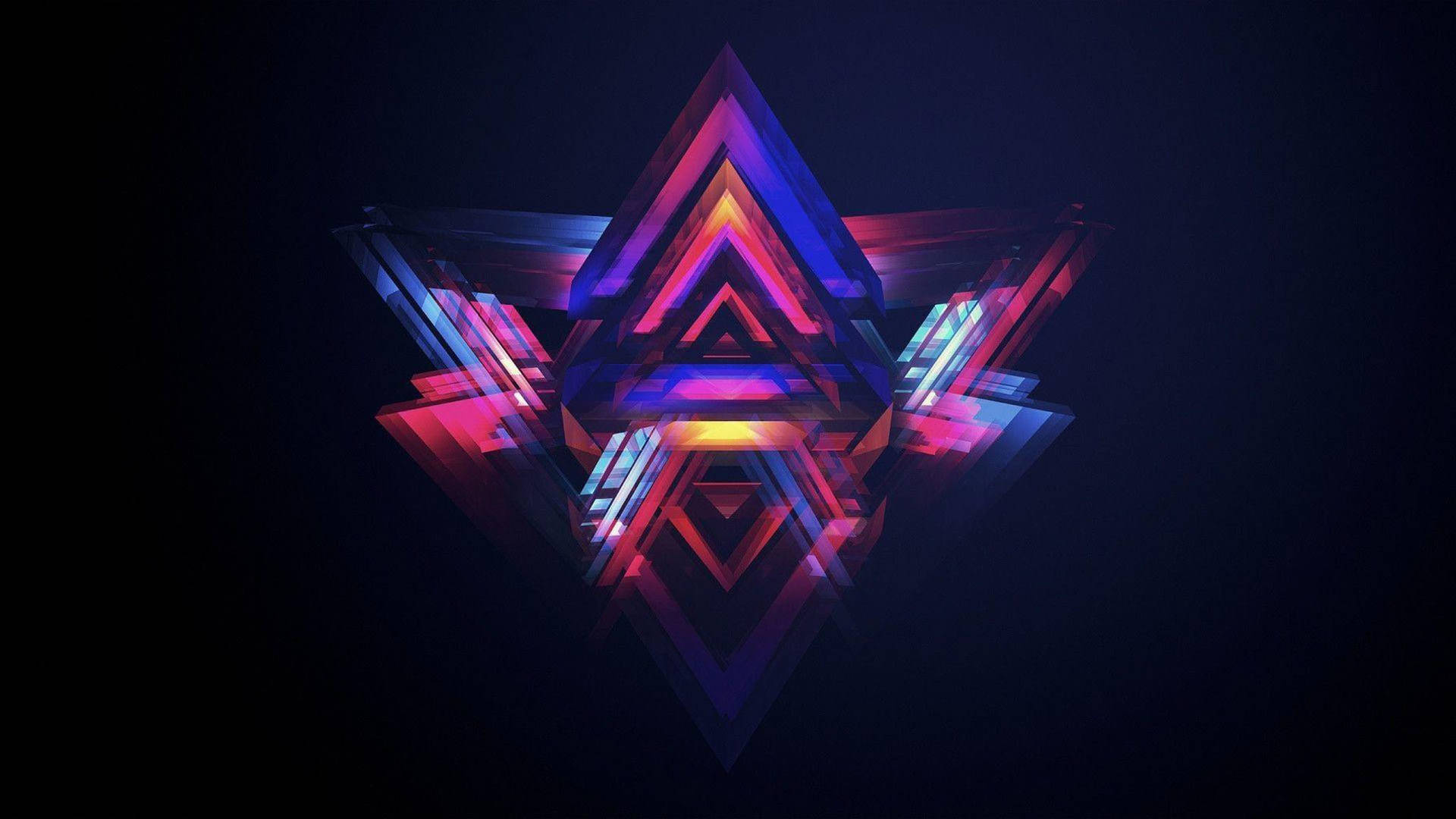 Kule 3D-fasetter bakgrunnsbilde