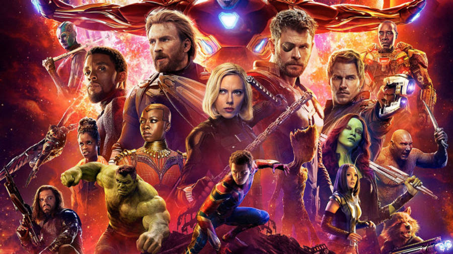 Kule Avengers Infinity War Bakgrunner